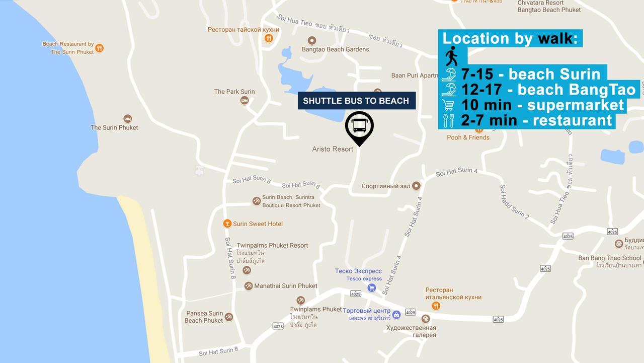 The Aristo By Holy Cow, 2-Br Loft, 90 M2, Pool View Apartment Pantai Surin Bagian luar foto